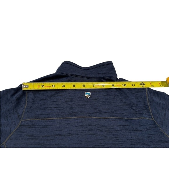 Kuhl 1/4 Zip Pullover Sweater Youth L 14-16 Blue Hiking Outdoors - Picture 7 of 14